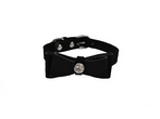 Bouncy Bow Collar Black Bouncy Bow Collar Black
