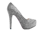 Lemonade Couture Crystal Glitzy Shoe Grey Lemonade Couture Crystal Glitzy Shoe Grey