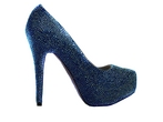 Lemonade Couture Crystal Glitzy Shoe Navy Lemonade Couture Crystal Glitzy Shoe Navy